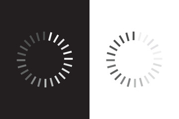 loading icon vector design