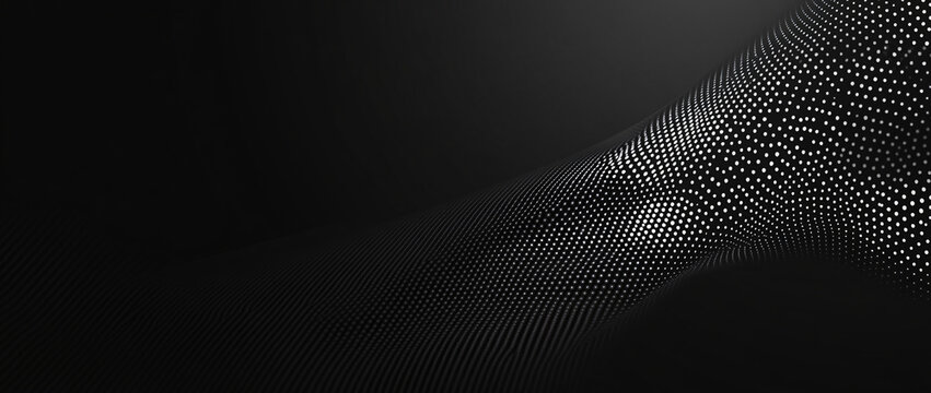 Big Data science and data flow geometric abstract background
