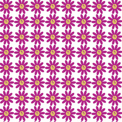 seamless pattern with flowers