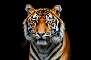 Obraz premium there is a tiger that is looking at the camera