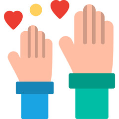 Raise hand Icon
