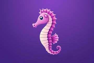 Fototapeta premium cartoon hippo and baby hippo in water with bubbles