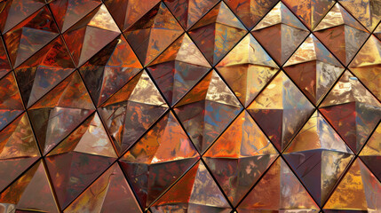 Obraz premium abstract geometric background with triangles