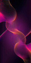 Fototapeta premium Abstract colorful wave pattern, modern digital design.