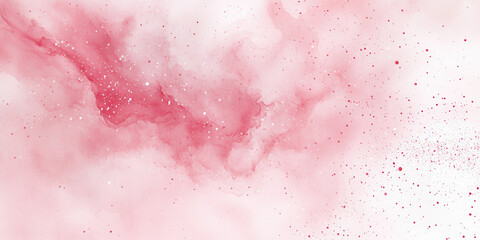 Obraz premium Abstract pink watercolor background