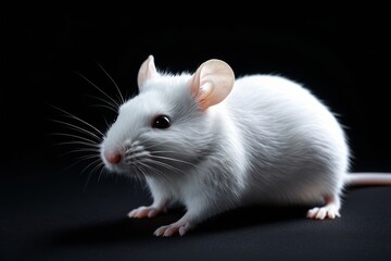 araffe standing on a gray surface with a gray background