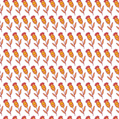 seamless pattern with hearts