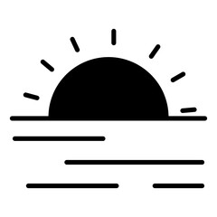 Sunset Icon