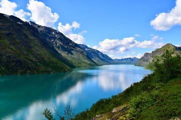 lake in the mountains