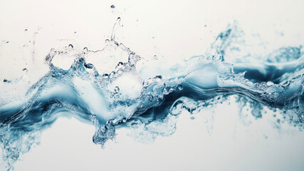 Create a Mesmerizing Milk Effect on a White Background With Swirls and Ripples for Captivating Visual Impact