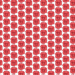 seamless pattern with hearts