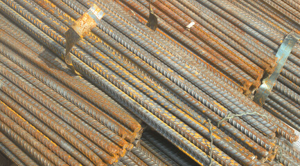 steel bars for construction