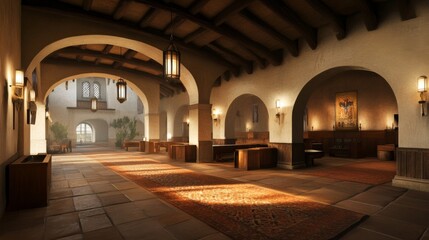 Obraz premium Elegant Historical Architecture with Modern Enhancements