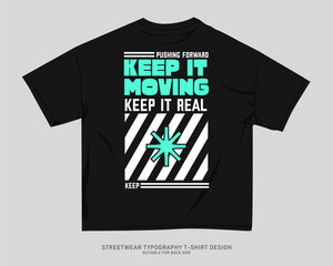 Urban T-shirt Design for Print on Demand. Streetwear T-shirt Design Vector, Typography Quotes Graphic T shirt for Print, Street Style. Merch Design, Clothing Design, Simple Graphic Tee Shirt