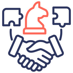 Strategic Alliance Icon