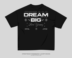Streetwear T-shirt Design Vector,  Urban T-shirt Design for Print on Demand. Typography Quotes Graphic T shirt for Print, Street Style. Merch Design, Clothing Design, Simple Graphic Tee Shirt