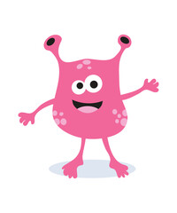 Funny And Cute Vector Cartoon Character