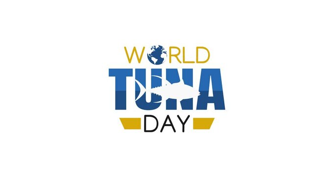 world tuna day motion video, ideal for world tuna day celebration