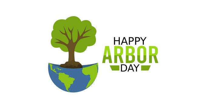 arbor day motion video, ideal for arbor day celebration