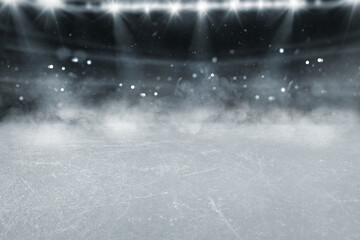  Hockey ice rink sport arena empty field - stadium