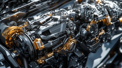 Fototapeta premium High Detail Dynamic Design for Professional Environment