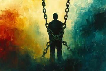 Fototapeta premium The Heavy Chain, Premenstrual Dysphoric Disorder