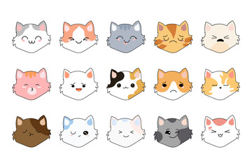 Cute Cat Emoji Pack