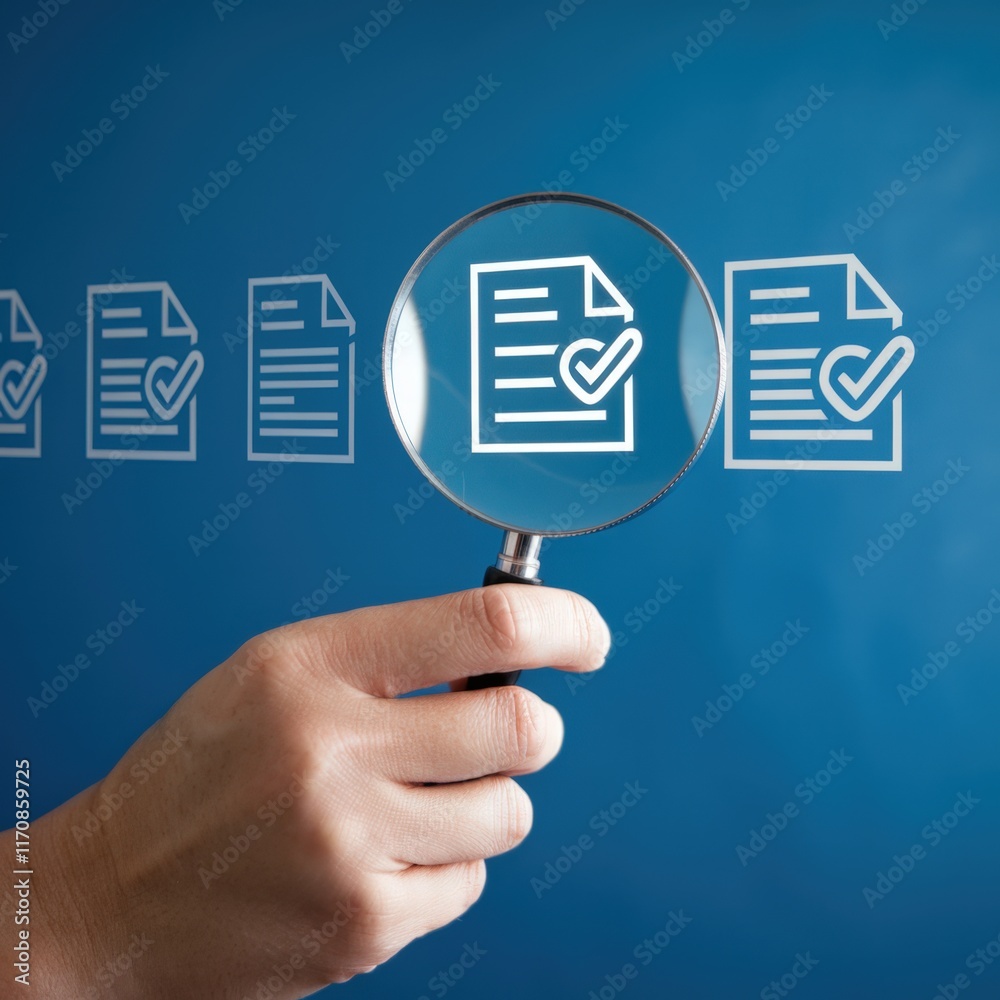 Poster Comprehensive Document Review Process and Quality Control Concept for Enhancing Accuracy and Efficiency in Professional Settings