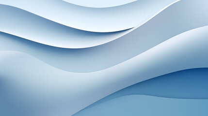 
A wavy abstract minimalist background with cool blue tones.