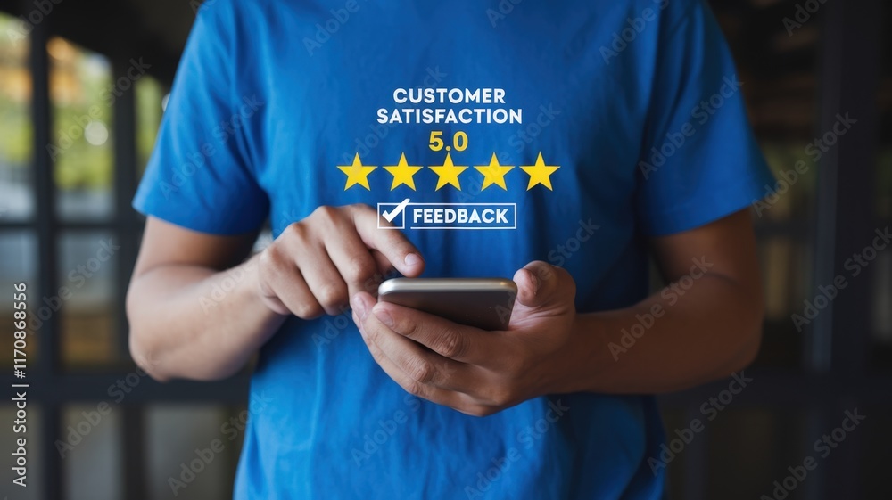 Aufkleber Insightful Customer Satisfaction Survey Concepts to Enhance Business Strategies and Improve User Experience for Better Engagement