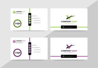 Corporate Business Card Design Template