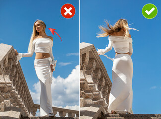 Common mistakes in female posing and how to avoid them. Photo poses