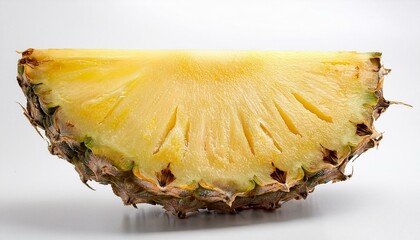 Juicy Pineapple Slice: A Vibrant, Close-up Still Life