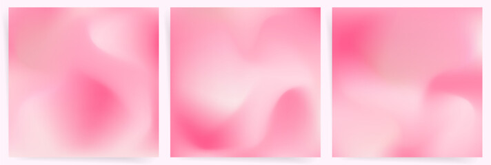 Fototapeta premium Vibrant Pink Gradient. Intense Romantic Tones with Bold Flow and Smooth Texture. Dynamic Abstract Design for Modern Projects.