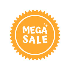 Simple sunburst price tag, sale tag vector illustration, abstract shape of sunburst, price tag, sale tag, price labels vector illustration in soft pastel color