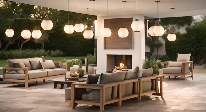 Outdoor hanging a living lighting room fixtures modern unique modern garden outside living room living room cosy interior house home furniture sofa table design chair luxury lamp window