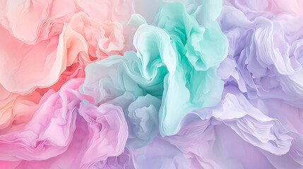 Fototapeta premium A colorful, abstract background with a flowery pattern