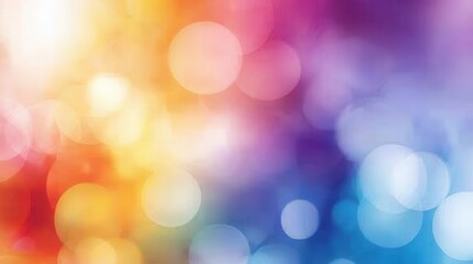 Obraz premium a colorful background with bokeh lights