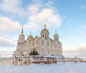 Uspensky cathedral (or Assumption cathedral). Vladimir city, Vladimir region, Russia