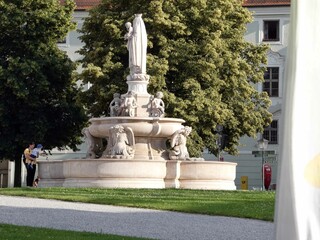 Obraz premium Marienbrunnen in Altötting