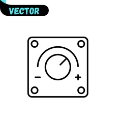 Light dimmer icon.