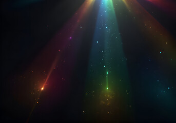 Lightning Beautiful iridescent light on black back 1 enhanced
