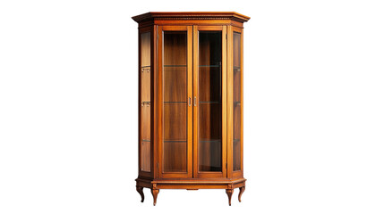 Victorian corner cabinet showcasing exquisite craftsmanship and elegant design