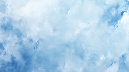 Fototapeta premium A modern reinterpretation of a vintage texture, featuring dynamic gradients of blue with soft marbled veins, clean cloud-inspired highlights, and subtle metallic shimmer effects