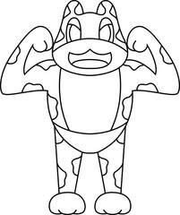Frog Bodybuilder Bodybuilding Animal Vector Graphic Art Illustration