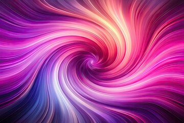 Obraz premium Abstract motion wallpaper: a vibrant pink and purple gradient swirls artistically, creating a captivating design.