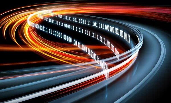 Dynamic Digital Data Flow with Binary Code