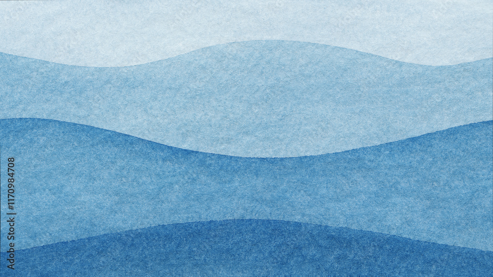 Aufkleber blue azure turquoise abstract watercolor background for textures backgrounds and web banners design.