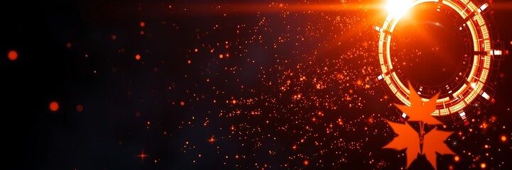 technology, modern, abstract, background, waves. Dynamic abstract light trails in neon