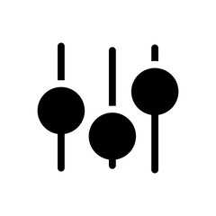 Settings icon featuring a gear symbol, representing configuration, preferences, and system adjustments.